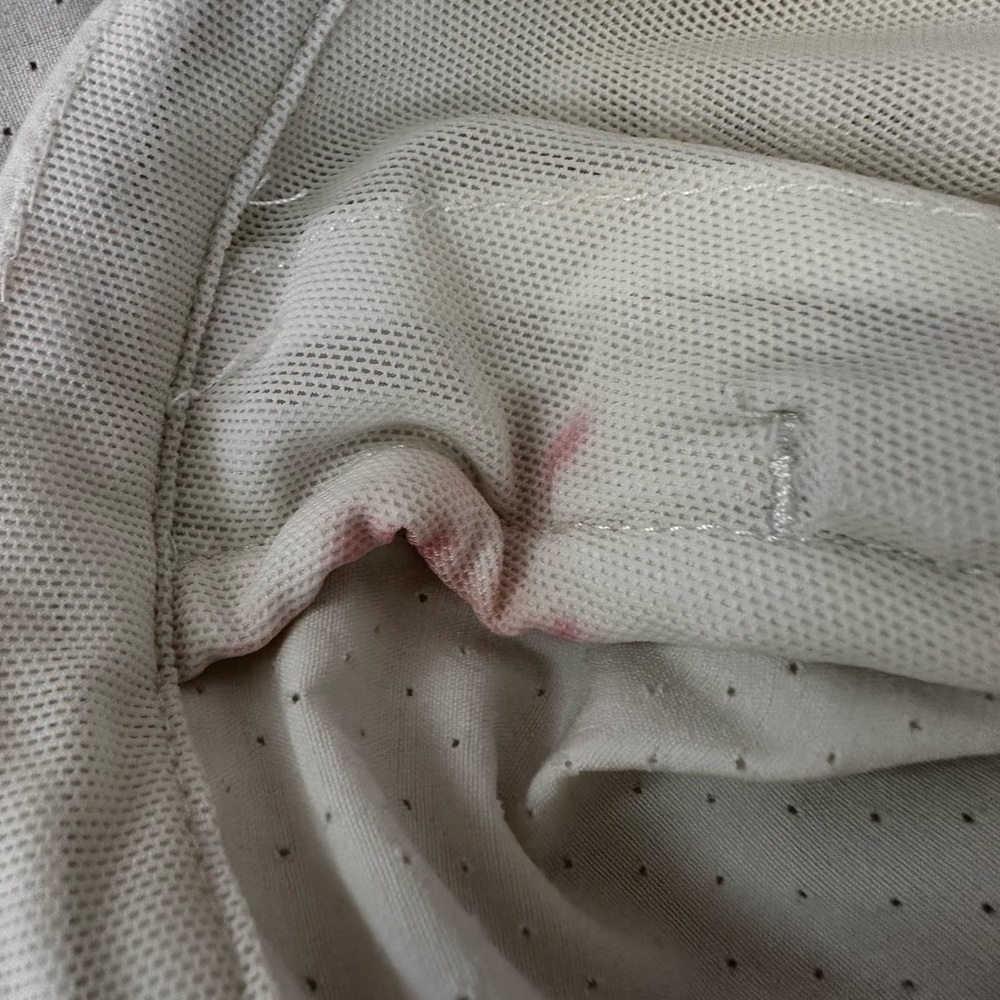 Lululemon Stretch Ripstop Run Jacket White 1/2 Zi… - image 5